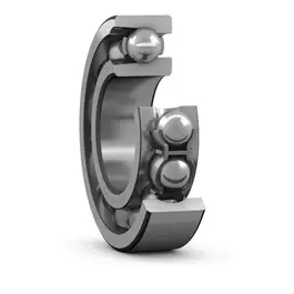 SKF 213 C3 Deep Groove Ball Bearing, cutaway view showing steel construction, suitable for heavy-duty industrial machinery.