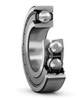 SKF 314-2Z Deep Groove Ball Bearing For Industrial Machinery High Precision Low Friction Durable Workhorse Replacement Bearing Reliable Performance For Motors And Conveyors In Heavy Duty Applications shown in cutaway view