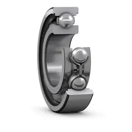 SKF 6022 Deep Groove Ball Bearing Built Tough Industrial Grade Precision Bearing in cross-section view