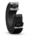 SKF 6201 2Z VA228 Deep Groove Ball Bearing Shielded For Heavy Duty Industrial Machinery, cross-section view showing design