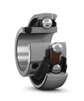 SKF YAT 210 Insert Bearing For Industrial Machinery And Equipment, Heavy Duty, showing sealed and lubricated design for durability.