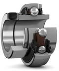 SKF YEL 211 200 2F Insert Bearing By SKF YEL Series showing steel construction with ball bearings for industrial machinery