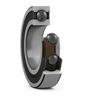 SKF 6006 2RZTN9 HC5C3WT Deep Groove Ball Bearing displaying side view with seals on both sides