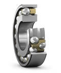 SKF 2314 M C3 Self Aligning Ball Bearing Drop In Replacement For Industrial Machinery close-up view with visible balls and raceways