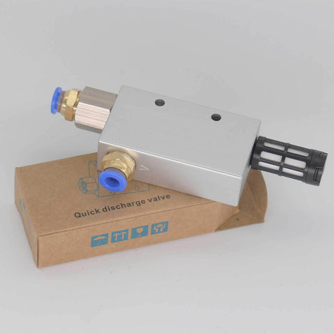 Pneumatic Vacuum Generator With Silencer For Industrial Automation And Robotics High Speed Aluminum Ejector on box