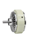 Side view of Single Axis Magnetic Particle Brake 0.6-40 Kg Load Range (10 Kg To 100 Nm Torque), rugged alloy construction.