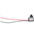 Smart Photoelectric Sensor Switch with Auto On Off for lighting fixtures, showing wires and sensor for 120V-277V AC night day illumination detection.