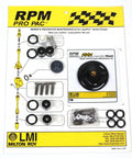 Solenoid Diaphragm Metering Pump Service Kit For 4.0 GPH, RPM 362/368 Compatible parts layout with instruction sheet