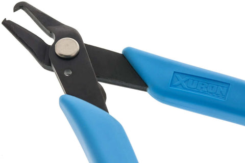 Split Ring Pliers 496 with Curved Catch Tip for Easy Open and Secure Grasp Ergonomic Lightweight Pro Grade Design with Non Slip Xuro Rubber Grips Works with All Ring Sizes Down to 00 Blue.