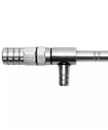 Side view of Stainless Steel Lab Water Vacuum Pump Venturi Ejector Water Jet Pump for Science Education and Research, corrosion resistant