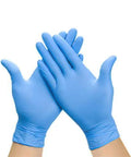 Sam blue vinyl-nitrile examination gloves, powder-free, latex-free, X-Large
