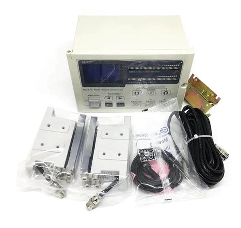 Beefy Magnetic Powder Clutch And Brake Kit for Textile Machines DC24V with cables and components displayed