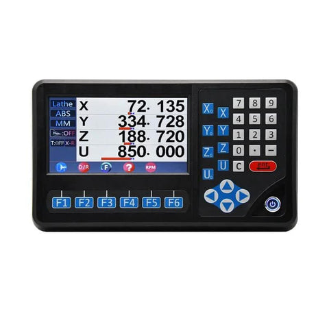Three Axis DRO RPM LCD Digital Readout With 7 Inch Screen for lathe and milling machine, multi-function interface display
