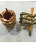 Three Way Conductive Slip Ring with Inner Diameters 25 30 35 and Outer Diameter 58 for Herringbone Assembly, rugged industrial use