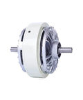 Twin Shaft Magnetic Particle Clutch 25Nm With Roll Up Type Tension for industrial shop floor