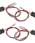 Two Pack Infrared Break Beam Distance Sensor With 5mm LED Indicators Split Through Beam Photoelectric Switch for Relay Control
