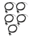U Shape Photoelectric Sensor Switch With 5mm Sensing Distance, DC 5 to 24V, SX673, NPN Output, 5Pcs Pack for Automation Lines