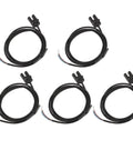 Set of 5 U Shape Photoelectric Sensor Switches with 5mm Sensing Distance, DC 5 to 24V, NPN Output, Slot Type for Automation and Conveyor Lines