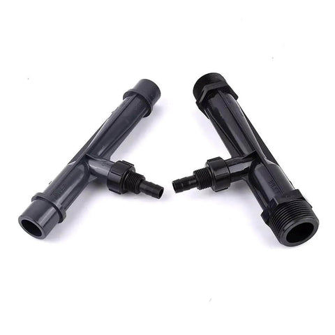Venturi Water Ejector Mixer 2 Inch UPVC Dope Gas Liquid Fertilizer Applicator for Aquarium Fish Tank Garden Pipe Fittings