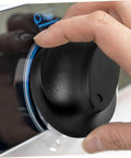 Hand turning universal timer knobs replacement for ovens, sterilizers, and rice cookers, black plastic rotary encoder with precise timing.