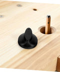 Black plastic rotary encoder knob Universal Timer Knobs Replacement For Ovens Sterilizers And Rice Cookers Precise Timing