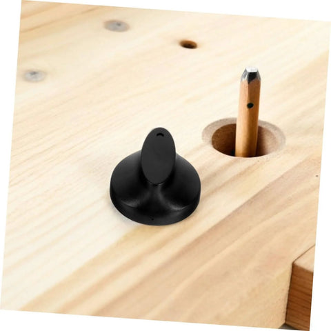 Black plastic rotary encoder knob Universal Timer Knobs Replacement For Ovens Sterilizers And Rice Cookers Precise Timing