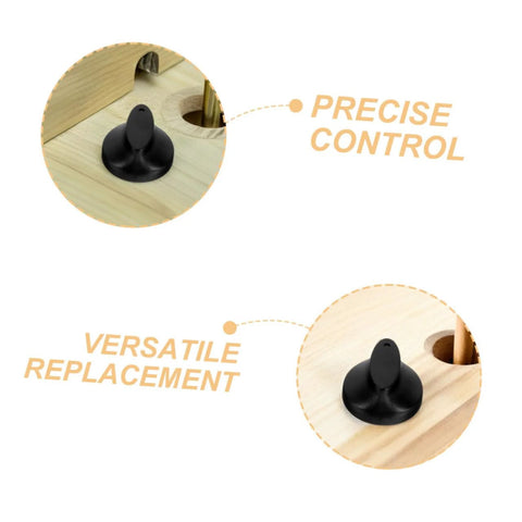 Universal Timer Knobs Replacement For Ovens Sterilizers And Rice Cookers Plastic Rotary Encoder Knobs With Precise Timing Fits