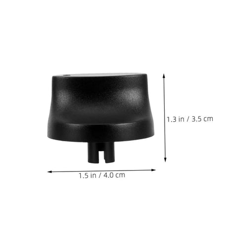 Side view of Universal Timer Knobs Replacement For Ovens Sterilizers And Rice Cookers Plastic Rotary Encoder Knobs