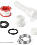 Four In One Tub Spout Adapter Kit For Slip Fit Bathtub Faucets, Universal Half Inch Copper Pipe And Three Quarter Inch IPS Connections
