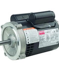 Capacitor Start Run General Purpose Motor 1 HP 115 208 230V AC 56C Frame Single Phase 60 Hz 1725 RPM 1.15 Service Factor