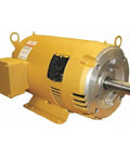 Yellow Three Phase General Purpose Motor 10 HP Open Drip Proof Enclosure 215TC Frame 208 230 460V AC 60 Hz 1770 RPM