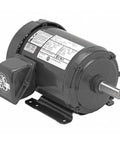 Workhorse Three Phase General Purpose Motor 1 HP 145T Frame 208 230 460V AC 1200 RPM 60 50 Hz Totally Enclosed Fan Cooled TEFC
