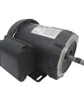 Three Phase General Purpose Motor For Real World Use 1.5 HP 56C Frame 230 To 460 Volt AC 60 Hz TEFC Enclosure Side View
