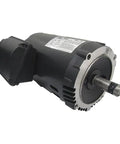 Three Phase General Purpose Motor Workhorse With Open Drip Proof Enclosure, 3 HP, Frame 143/5TC, 230/460V AC, side view