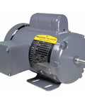 Capacitor Start Run General Purpose Single Phase Motor, Quarter Horsepower, 115 and 230 Volt Dual Voltage, 42 Frame in grey