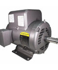 Capacitor Start Run General Purpose Motor 3 HP 115/230V Single Phase 184T Frame 1800 RPM side view