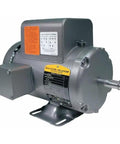 Capacitor Start Run General Purpose Single-Phase Motor, 3/4 HP, 56 Frame, 115/230V AC, 1800 RPM, gray metal casing