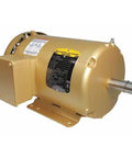 Three Phase General Purpose Motor, 2 HP, 145T Frame, 208 to 230 and 460V AC, 60 Hz, 3490 RPM, Totally Enclosed Fan Cooled, Rigid Base Mount
