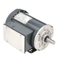 Capacitor Start Run General Purpose Motor 2 HP 115 208 230V AC Single Phase 145T Frame 3,510 RPM side view