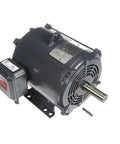 Three-Phase General Purpose Motor 5 HP 184T Frame Open Drip Proof 208-230/460V AC 1765 RPM with rigid base