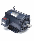 Powerful 15 HP Three Phase General Purpose Motor With 215T Frame 230V to 460V AC 60 Hz 3515 RPM Open Drip Proof Rigid Base Mount