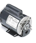 Capacitor Start General Purpose Single Phase Motor 1/2 HP 115/208-230V 60 Hz 3450 RPM 48 Frame Durable Industrial Grade Motor