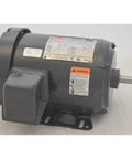 Three Phase General Purpose Motor 2 HP Workhorse TEFC 56H Frame 230 To 460 Volt AC 1750 Nameplate RPM Rigid Base Mount