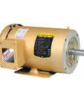 Beefy Three Phase Induction Motor 1.5 HP 56C Frame Dual Voltage 230V and 460V TEFC Enclosed Fan Cooled with rigid base