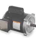 Capacitor Start General Purpose Workhorse Motor With 1/3 HP Single Phase, 115 208 230 Volt AC, 56C Frame, 3460 RPM, side view