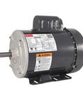 Capacitor Start General Purpose Motor 1 HP Single Phase 115 208 230 Volt 60 Hz 56H Frame, side view with label visible.