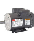 Capacitor-Start General Purpose Motor 1-1/2 HP, 115/208-230V AC, 60 Hz, 1,725 RPM, 145T Frame with labels and warnings visible