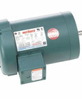 Three Phase General Purpose Workhorse Motor 1 HP 56C Frame 230 to 460V AC 60 Hz 1760 RPM TEAO Totally Enclosed Air Over
