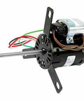 Fan And Blower Motor Single Phase Permanent Split Capacitor 115V AC 60 Hz 0.083 Horsepower 3.3 Frame With 1050 And 1550 RPM side view