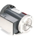 Capacitor Start Run General Purpose Motor 1.5 HP Single Phase 115 208 230V AC Dual Voltage 56C Frame 3450 RPM Heavy Duty Workhorse